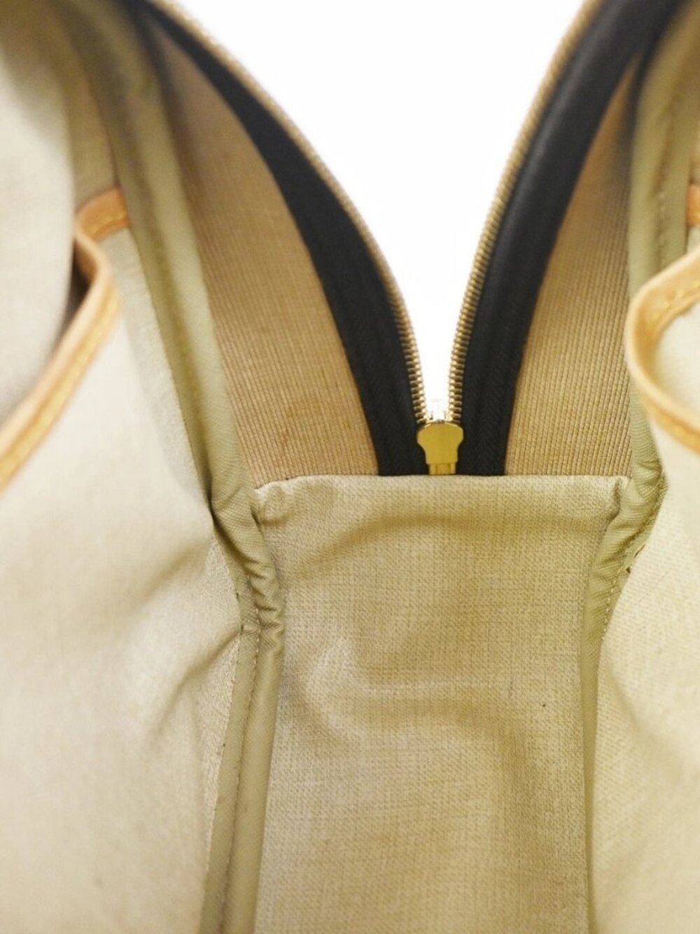 LOUIS VUITTON LV Logo Trouville Hand Bag Monogram Leather Brown M42228 85YH889 - Picture 11 of 14